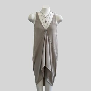Rick Owens | Sphinx FW 2015 Draped V Neck Dress